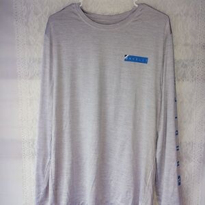 Hurley Light Gray Long Sleeve Shirt